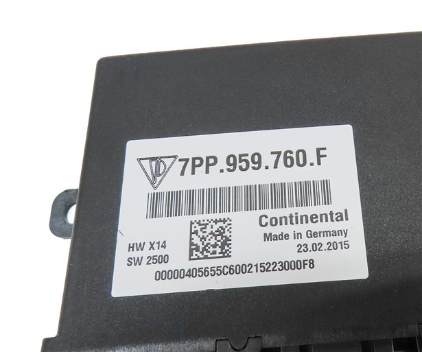 Thumbnail 6: 2015 PORSCHE CAYENNE (958) FRONT RIGHT PASSENGER SEAT CONTROL MODULE