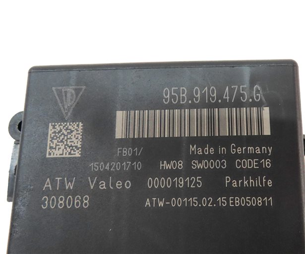 Thumbnail 6: 2012-2016 PORSCHE CAYENNE 911 (958 991) PDC PARK DISTANCE SENSOR CONTROL MODULE
