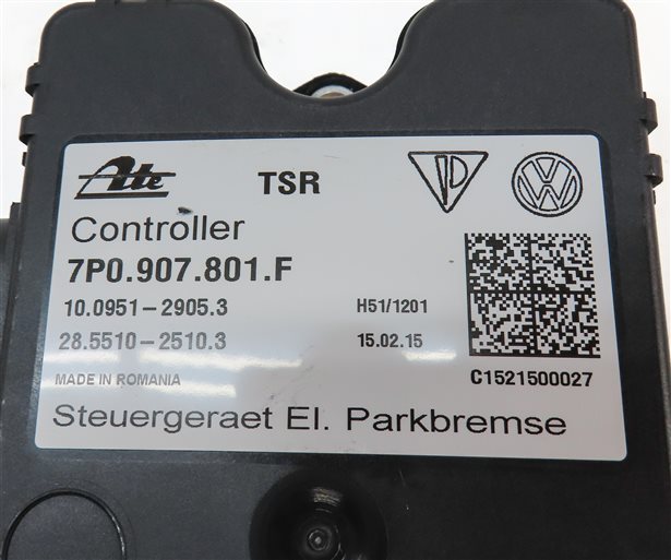 Thumbnail 6: 2015 PORSCHE CAYENNE (958) ELECTRONIC EMERGENCY PARKING BRAKE CONTROL MODULE