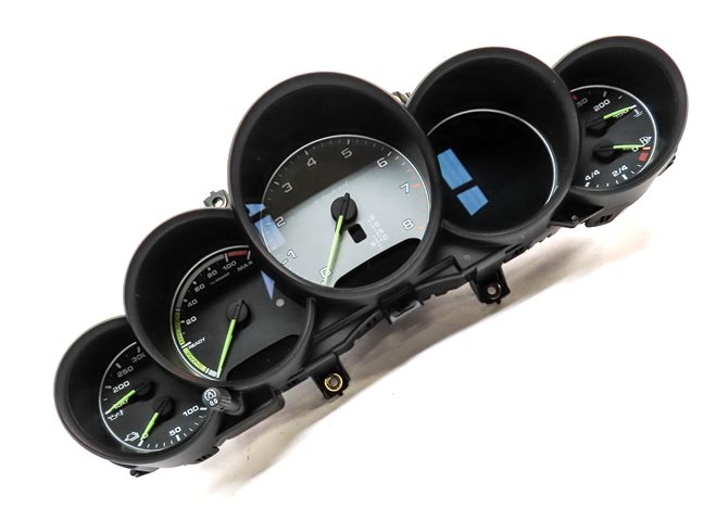 Thumbnail 4: 2015-2018 PORSCHE CAYENNE S E-HYBRID (958) SPEEDOMETER GAUGE CLUSTER (181k)