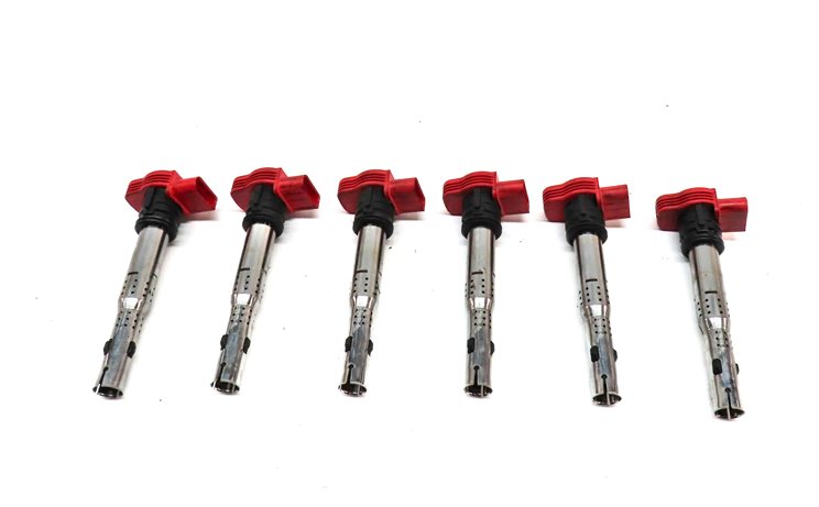 Thumbnail 4: 11-18 PORSCHE CAYENNE PANAMERA (958 970 G1) 3.0L E-HYBRID IGNITION COIL SET 6