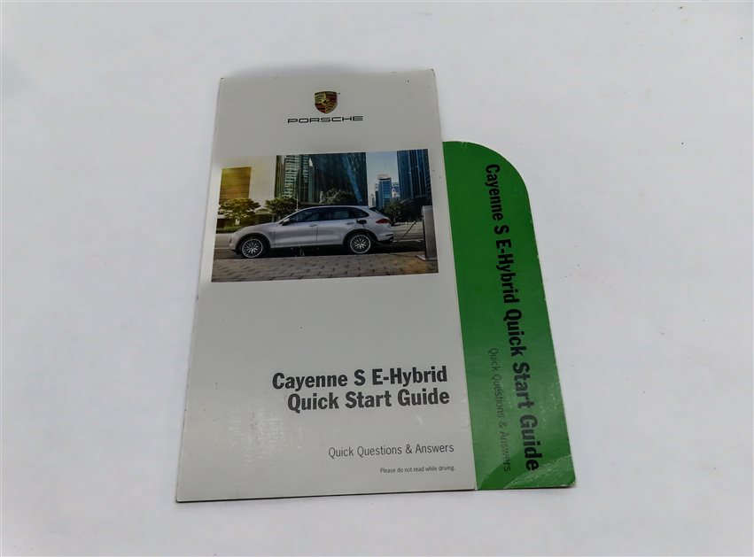 Thumbnail 13: 2015 PORSCHE CAYENNE E-HYBRID (958) OWNERS MANUAL BOOK SERVICE GUIDE SET w/ CASE