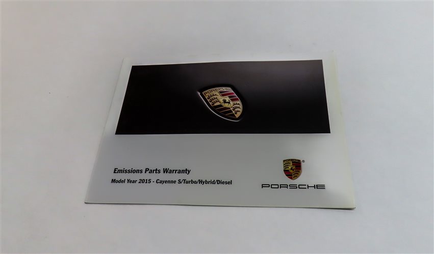Thumbnail 9: 2015 PORSCHE CAYENNE E-HYBRID (958) OWNERS MANUAL BOOK SERVICE GUIDE SET w/ CASE