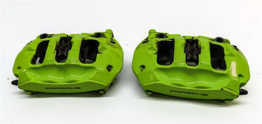 Thumbnail 10: 15-18 PORSCHE CAYENNE HYBRID 958 FRONT REAR LEFT RIGHT BREMBO BRAKE CALIPER SET
