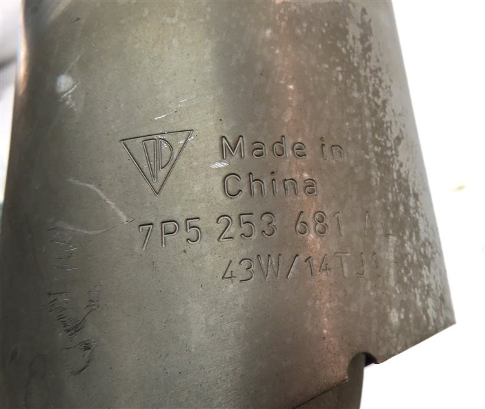 Thumbnail 12: 11-16 PORSCHE CAYENNE HYBRID (958) REAR LEFT & RIGHT MUFFLER EXHAUST TIP SET-4