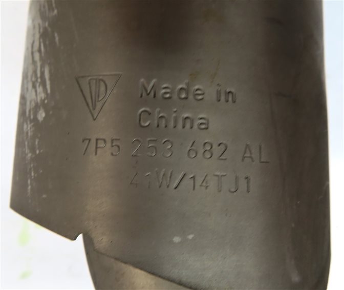 Thumbnail 15: 11-16 PORSCHE CAYENNE HYBRID (958) REAR LEFT & RIGHT MUFFLER EXHAUST TIP SET-4