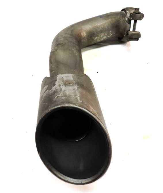 Thumbnail 5: 11-16 PORSCHE CAYENNE HYBRID (958) REAR LEFT & RIGHT MUFFLER EXHAUST TIP SET-4