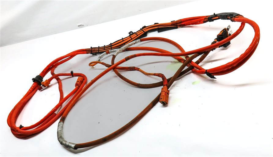 Thumbnail 2: 2015 PORSCHE CAYENNE E-HYBRID (958) HIGH VOLTAGE MAIN BATTERY CABLE HARNESS