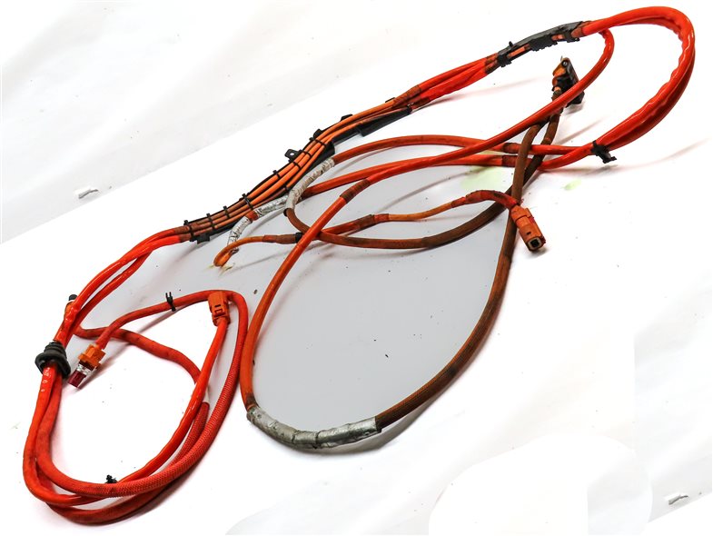 Thumbnail 3: 2015 PORSCHE CAYENNE E-HYBRID (958) HIGH VOLTAGE MAIN BATTERY CABLE HARNESS