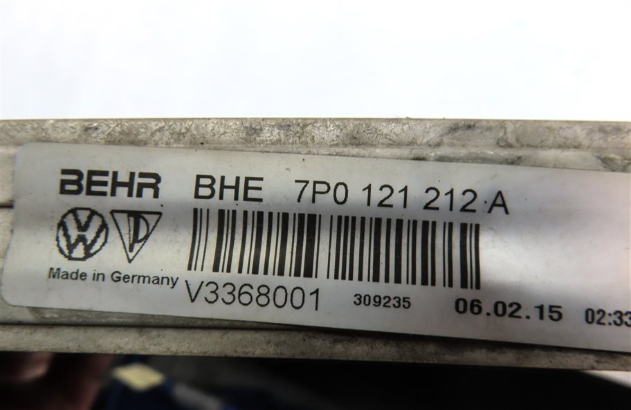 Thumbnail 7: 2011-2018 PORSCHE CAYENNE E-HYBRID (958) 3.0L ENGINE AUXILIARY RADIATOR COOLER