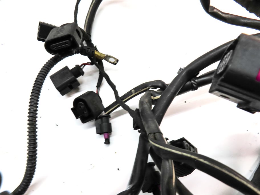 Thumbnail 8: 2015 PORSCHE CAYENNE E-HYBRID (958) 3.0L ENGINE WIRE WIRING HARNESS LOOM