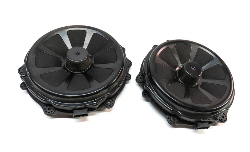 Thumbnail 5: 2015 PORSCHE CAYENNE (958) BOSE AUDIO SUB SUBWOOFER TWEETER SPEAKER SET-14