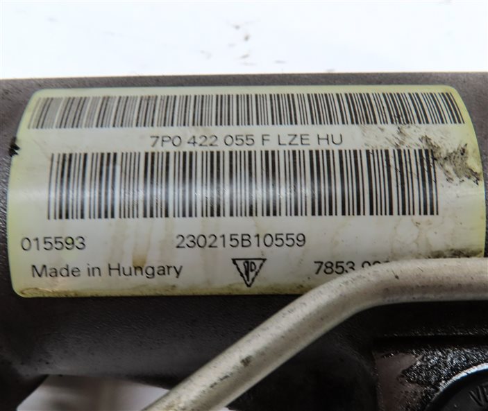 Thumbnail 5: 11-18 PORSCHE CAYENNE HYBRID (958) FRONT STEERING GEAR RACK & PINION w/ TIE RODS