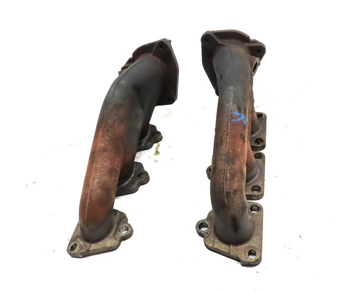 Thumbnail 2: 2011-2018 PORSCHE CAYENNE PANAMERA (958 970 G1) 3.0L ENGINE EXHAUST MANIFOLD SET