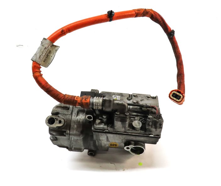 Thumbnail 2: 11-18 PORSCHE CAYENNE HYBRID (958) 3.0L HYBRID A/C COMPRESSOR PUMP & HV CABLE