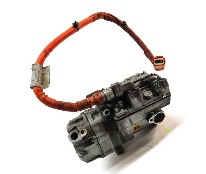 Thumbnail 3: 11-18 PORSCHE CAYENNE HYBRID (958) 3.0L HYBRID A/C COMPRESSOR PUMP & HV CABLE
