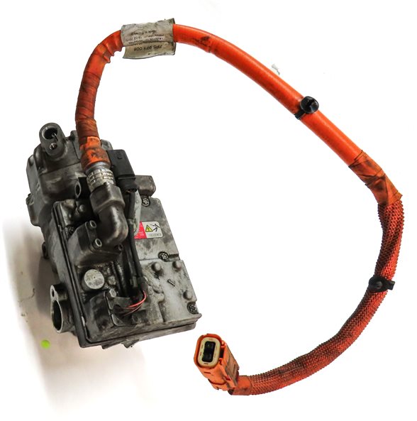 Thumbnail 5: 11-18 PORSCHE CAYENNE HYBRID (958) 3.0L HYBRID A/C COMPRESSOR PUMP & HV CABLE