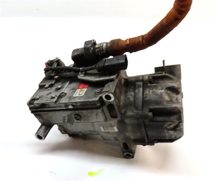 Thumbnail 6: 11-18 PORSCHE CAYENNE HYBRID (958) 3.0L HYBRID A/C COMPRESSOR PUMP & HV CABLE