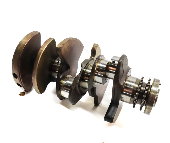 2015 PORSCHE CAYENNE E-HYBRID (958) 3.0L ENGINE CRANKSHAFT CRANK SHAFT ASSEMBLY
