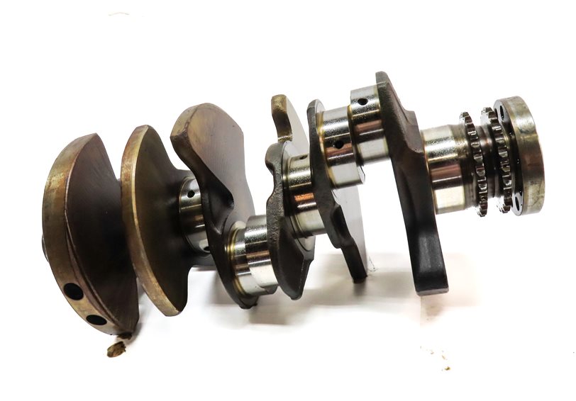 Thumbnail 2: 2015 PORSCHE CAYENNE E-HYBRID (958) 3.0L ENGINE CRANKSHAFT CRANK SHAFT ASSEMBLY