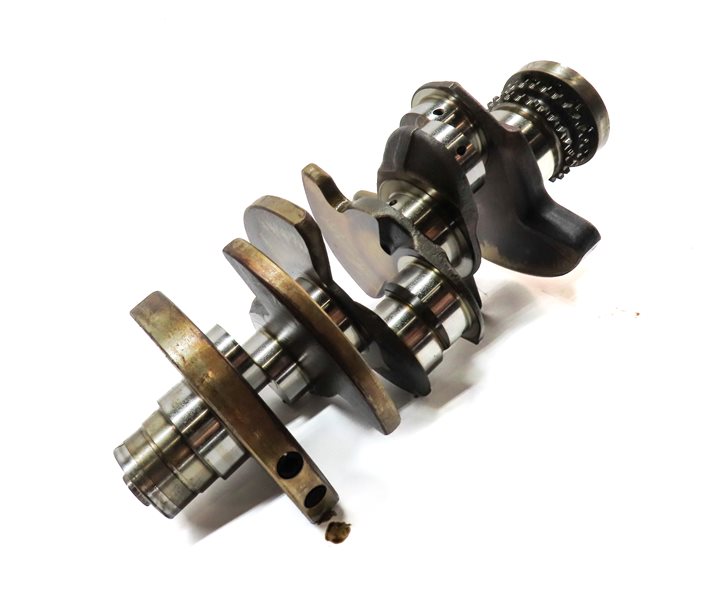 Thumbnail 3: 2015 PORSCHE CAYENNE E-HYBRID (958) 3.0L ENGINE CRANKSHAFT CRANK SHAFT ASSEMBLY