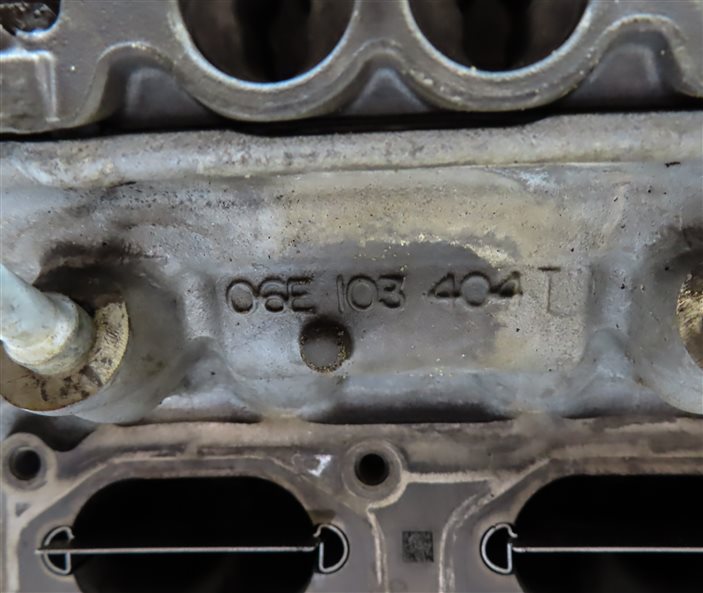 Thumbnail 10: 11-18 PORSCHE CAYENNE PANAMERA (958 970) 3.0L HYBRID ENGINE RIGHT CYLINDER HEAD
