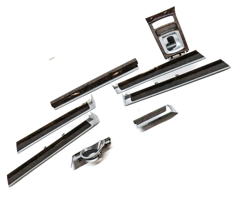 Thumbnail 3: 2015 PORSCHE CAYENNE (958) DASH DOOR CONSOLE INTERIOR TRIM SET-8 (WALNUT)