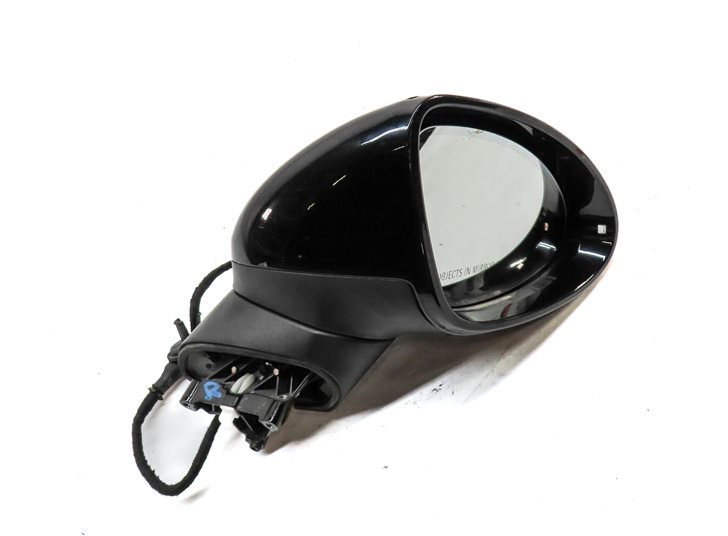 15-18 PORSCHE CAYENNE (958) RIGHT BLIND SPOT P-FOLD AUTODIM DOOR MIRROR (Black)