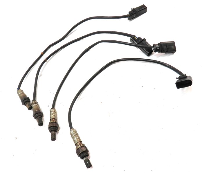 Thumbnail 3: 13 AUDI S4 B8 8K 3.0L SUPER (CGXC) ENGINE OXYGEN O2 LAMBDA PROBE WIRE SENSOR SET