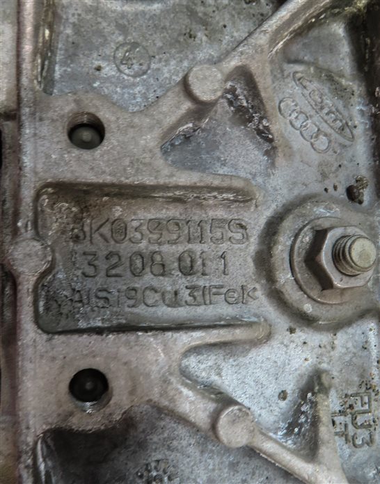 Thumbnail 6: 2013 AUDI S4 (B8 8K) 3.0L SUPER (CGXC) AUTOMATIC TRANSMISSION SUPPORT MOUNT