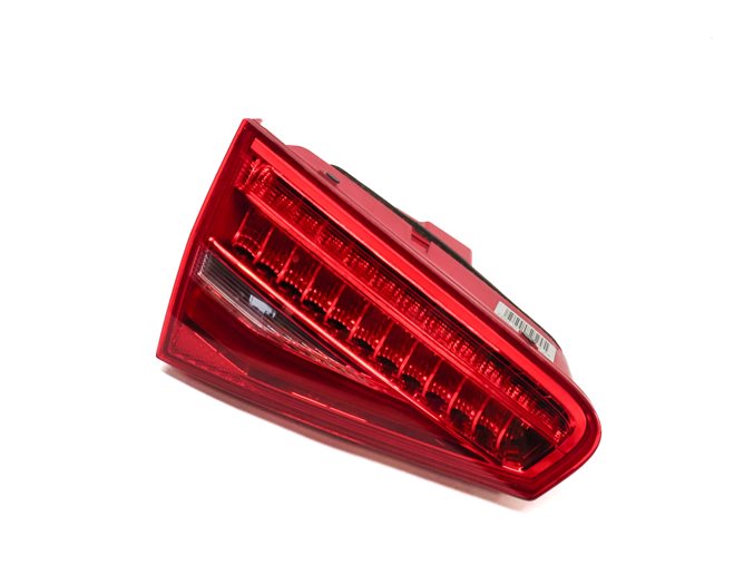 13-16 AUDI A4 S4 (B8 8K) LEFT DRIVER INNER TRUNK LED TAILLIGHT LIGHT LAMP