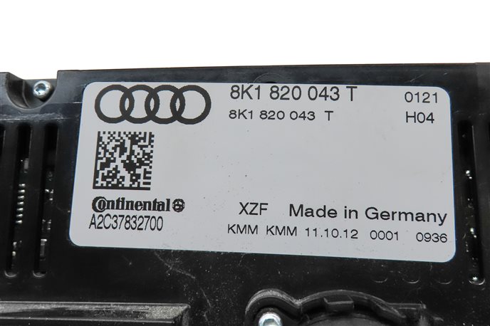 Thumbnail 7: 13-17 AUDI A4 S4 A5 S5 RS5 Q5 SQ5 (B8 8K 8T 8R) HEATER A/C TEMPERATURE CONTROL