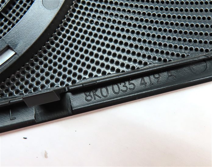 Thumbnail 14: 13 AUDI S4 (B8 8K) RADIO STEREO BANG & OLUFSEN AUDIO SPEAKER GRILLE COVER SET/12
