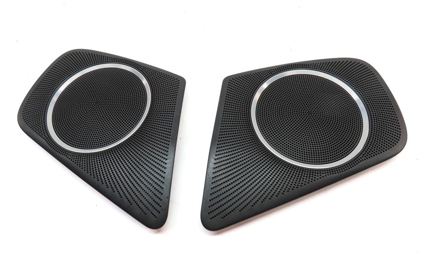 Thumbnail 7: 13 AUDI S4 (B8 8K) RADIO STEREO BANG & OLUFSEN AUDIO SPEAKER GRILLE COVER SET/12