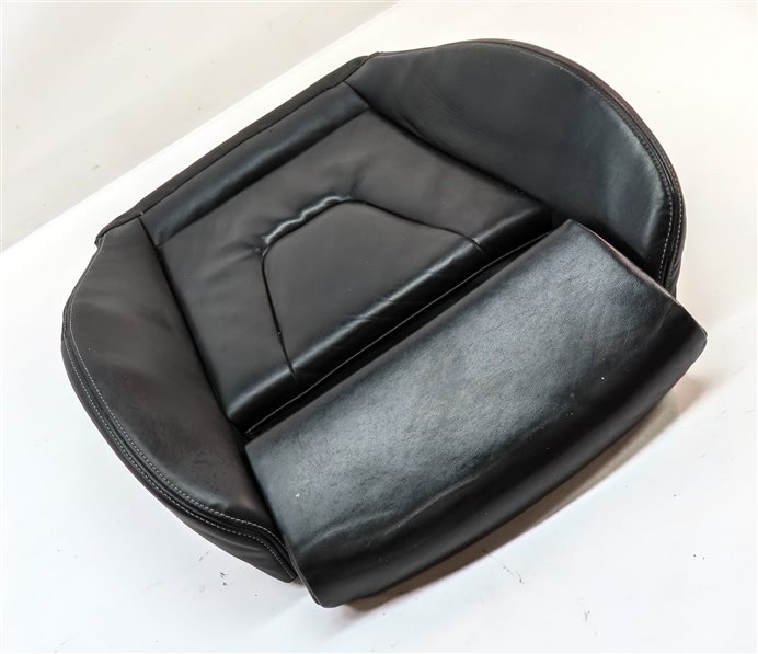 Thumbnail 3: 2013 AUDI S4 (B8 8K) FRONT LEFT LOWER MEMORY HEATED SPORT SEAT CUSHION (Black)