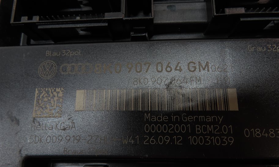 Thumbnail 19: 2013-2014 AUDI S4 (B8 8K) 3.0L CGXC ENGINE ECM BCM IMMOBILIZER MODULE KEY SET