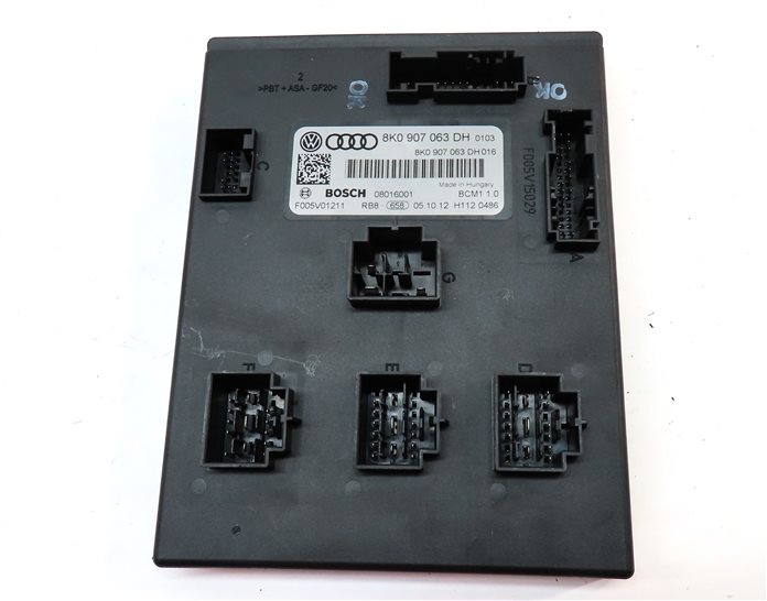 Thumbnail 5: 2013-2014 AUDI S4 (B8 8K) 3.0L CGXC ENGINE ECM BCM IMMOBILIZER MODULE KEY SET