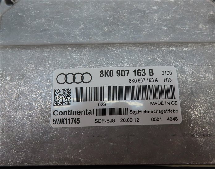 Thumbnail 6: 2013 AUDI S4 (B8 8K) REAR DIFFERENTIAL CARRIER CONTROL MODULE