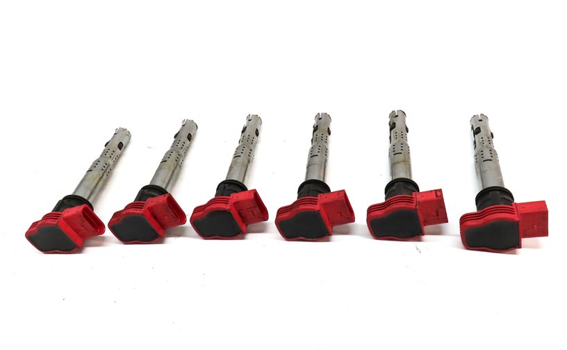 Thumbnail 2: 2005-2017 AUDI A4 S4 A5 S5 A6 S6 A7 A8 Q5 SQ5 Q7 R8 S8 IGNITION COIL SET 6