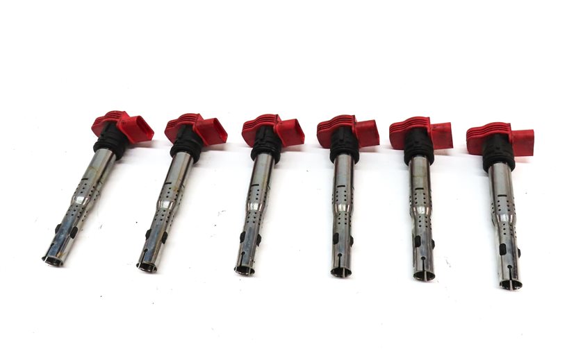Thumbnail 4: 2005-2017 AUDI A4 S4 A5 S5 A6 S6 A7 A8 Q5 SQ5 Q7 R8 S8 IGNITION COIL SET 6