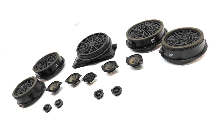 Thumbnail 2: 2013 AUDI S4 B8 8K RADIO STEREO BANG & OLUFSEN AUDIO SOUND SYSTEM SPEAKER SET/14