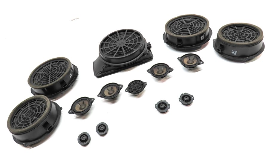Thumbnail 3: 2013 AUDI S4 B8 8K RADIO STEREO BANG & OLUFSEN AUDIO SOUND SYSTEM SPEAKER SET/14