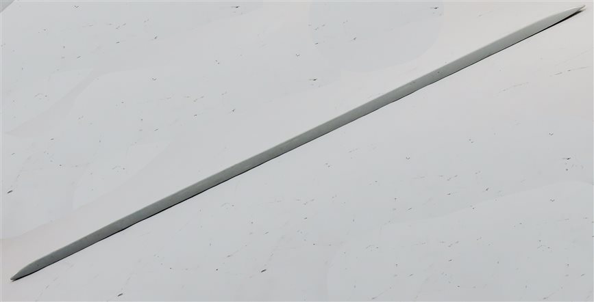 Thumbnail 3: 2013 AUDI S4 (B8 8K) RIGHT PASSENGER LOWER ROCKER PANEL TRIM (White)