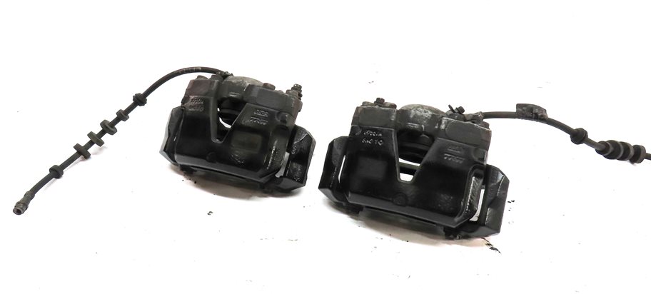 12-16 AUDI S4 (B8 8K) FRONT LEFT DRIVER & RIGHT PASSENGER BRAKE CALIPER SET-2