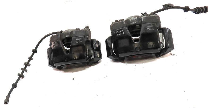 Thumbnail 2: 12-16 AUDI S4 (B8 8K) FRONT LEFT DRIVER & RIGHT PASSENGER BRAKE CALIPER SET-2
