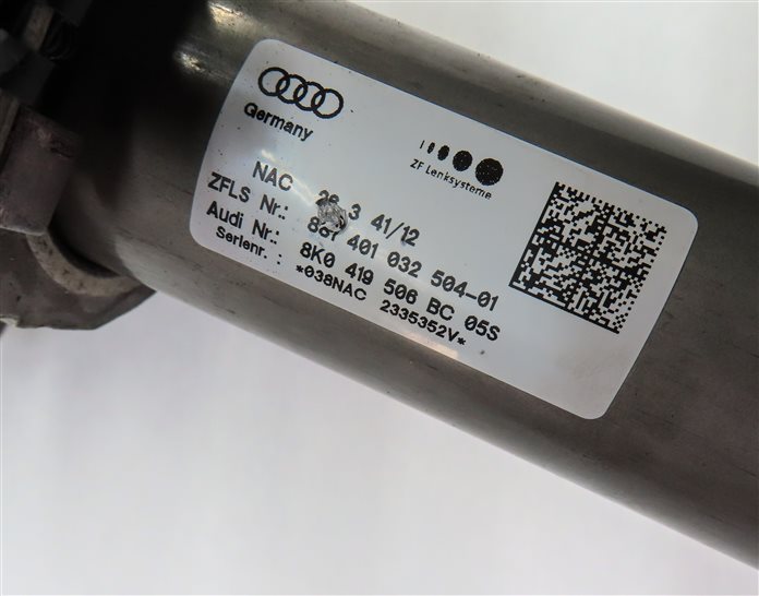 Thumbnail 8: 2013 AUDI S4 (B8 8K) FRONT LEFT DRIVER STEERING COLUMN ASSEMBLY w/ MOTOR