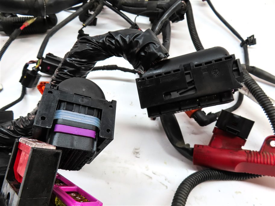 Thumbnail 7: 2013 AUDI S4 (B8 8K) 3.0L SUPER (CGXC) ENGINE MOTOR WIRE WIRING HARNESS LOOM