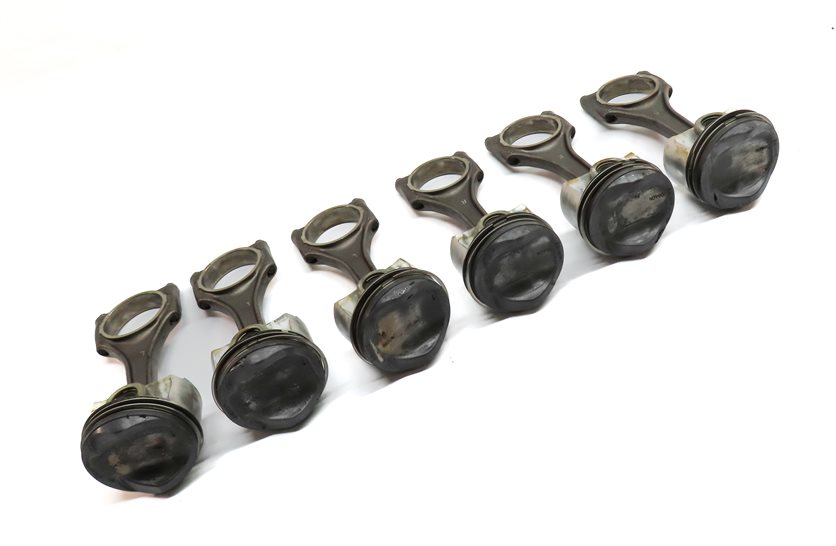 09-17 AUDI A6 A7 A8 Q5 Q7 S4 S6 Q5 TOUAREG 3.0L SUPERCHARGED ENGINE PISTON SET 6