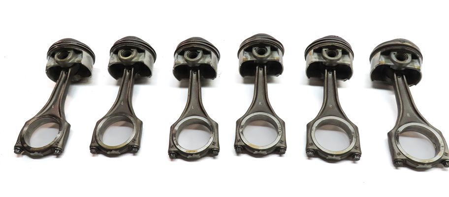 Thumbnail 5: 09-17 AUDI A6 A7 A8 Q5 Q7 S4 S6 Q5 TOUAREG 3.0L SUPERCHARGED ENGINE PISTON SET 6