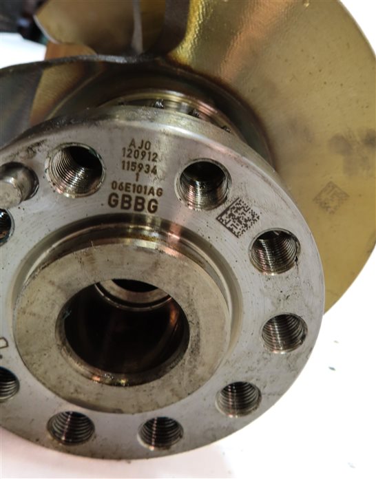 Thumbnail 8: 2013 AUDI S4 (B8 8K) 3.0L SUPER (CGXC) ENGINE MOTOR CRANK SHAFT CRANKSHAFT